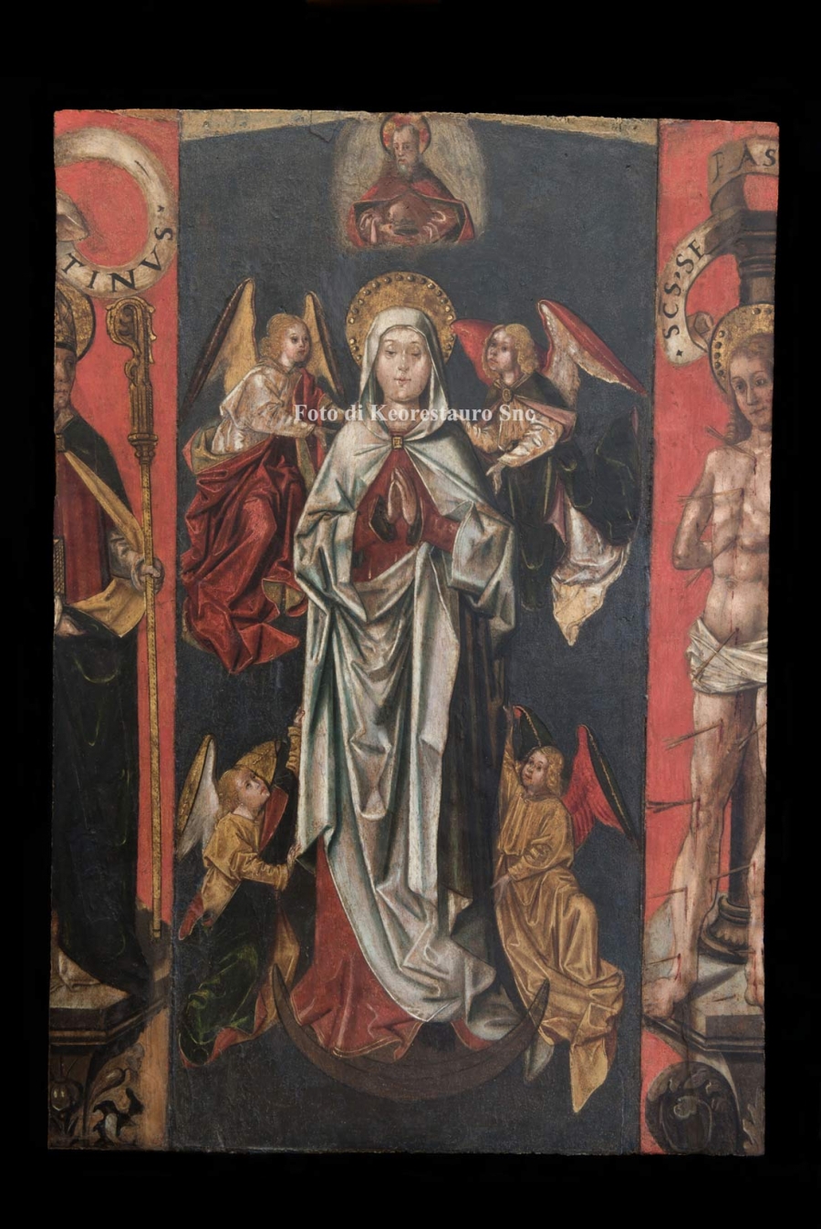 La tavola di Penna in Teverina dopo il restauro